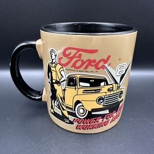 FORD MOTOR  ADVERTISING MUG. FORD AMERICA'S BEST SELLING TRUCK, V8